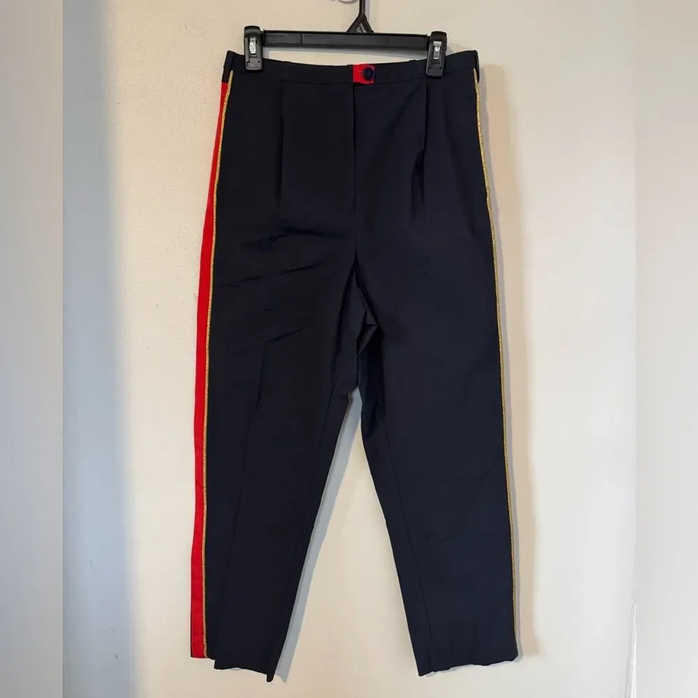 New with Tags PINKO Uniqueness Navy trousers 30